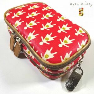 新品 オーラカイリー ポーチ バッグインバッグ 化粧ポーチ Orla Kiely レディース 女性 婦人用 正規品 176-20