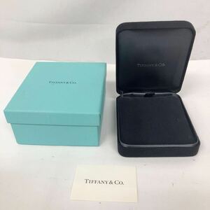 TIFFANY Tiffany &Co ティファニー アクセサリーケース ネックレス ネックレスケース ジュエリーケース 空箱 ボックス BOX T-4