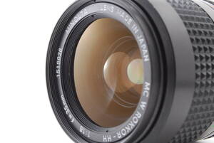 【良品】Minolta MC W.Rokkor-HH 35mm f/1.8 Wide Angle MF Lens ミノルタ 広角 レンズ #B-70