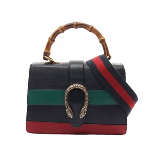 グッチ バンブー ディオニュソス ミディアム ブランドオフ GUCCI レザー ハンドバッグ レザー 中古 レディース