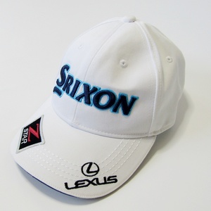 SRIXON　スリクソン松山英樹モデル▼ゴルフキャップ▼ホワイト▼フリーサイズ 