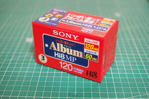 未使用未開封！SONY Hi8 Digital8 テープ 3P6-120HMPL