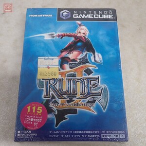 未開封 GC ゲームキューブ ルーンII コルテンの鍵の秘密 RunE II フロム・ソフトウェア FROM SOFTWARE【PP