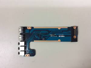 R5987A-YP3【動作品】PCパーツ ALIENWARE P06T P06T001 イヤフォン USB　マイク　基盤　コネクタ