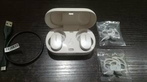 【美品♪】Bose QuietComfort Earbuds ノイズキャンセリング ワイヤレス イヤホン/ソープストーン/動作品