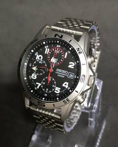 腕時計 SEIKO CHRONOGRAPH 7T92-0DX0 クォーツ 稼働品 ベルト社外 セイコー クロノグラフ