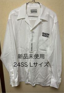 WACKO MARIA 新品未使用 50’s SHIRT Lサイズ 長袖シャツ ワコマリア 24SS 国内正規品 定価以下 送料込み