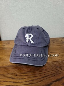 RHC Ron Herman ロンハーマン ユーズド 色褪せ加工 R ロゴ CAP キャップ 男女兼用 ユニセックス