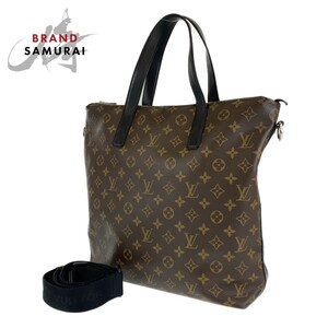 LOUIS VUITTON ルイヴィトン モノグラム キタン ブラウン 茶 シルバー金具 PVC M40388 トートバッグ ショルダーバッグ メンズ 404014