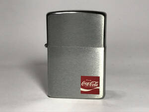 (099) ★ USED Zippo ジッポ ★ 1984年製 ★ コカコーラ ★ Coca-Cola プリント柄 ★ 