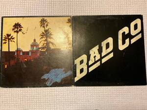 Eagles Bad Company バイナル LP Lot Hotel California Bad Company Rock 海外 即決