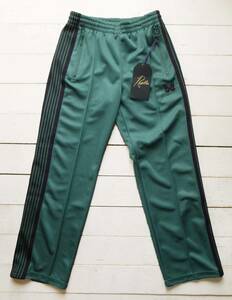 新品 23SS / Needles ニードルス TRACK PANTS-POLY SMOOTH トラックパンツ 2 エメラルドト(グリーン系) MR286 日本製