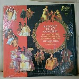 ★LP盤レコード 「Baroque Cello Concerti VIVALDI LEO TARTINI」Turnabout TV34236