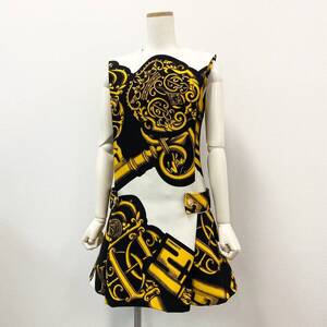 37a16 LOUIS VUITTON ルイヴィトン FORNASETTI フォルナゼッティ ノースリーブワンピース DRESS RW212B HV3 FLRO61