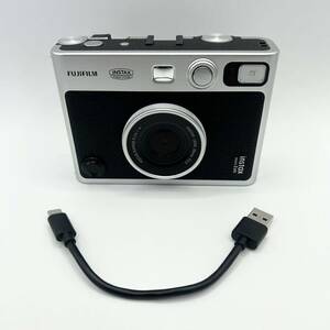 富士フイルム instax mini Evo コンパクトデジタルカメラ チェキカメラ 動作確認済み フィルムカメラ ブラック type C