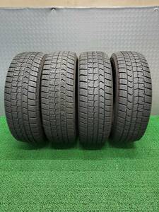 ◆スタッドレス◆DUNLOP WINTER MAXX WM02(溝良好)◆195/65R15◆2021年制◆4本◆管理№H55