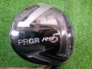 3＃２９５０　未使用【ＰＲＧＲ】ＲＳ５　３Ｗ／ロフト：１５°　フレックス：Ｍ-３７(Ｒ)　シャフト：純正　※ヘッドカバー付【小樽店】