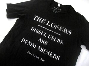 Dieselディーゼル プリントTシャツS