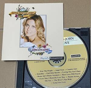 送料込 Olivia Newton-John - Long Live Love リマスター盤 輸入盤CD / オリビア・ニュートン・ジョン / D35230