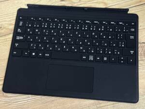 【良品♪】Surface Pro X キーボード ブラック Model:1905 Type Cover 動作品