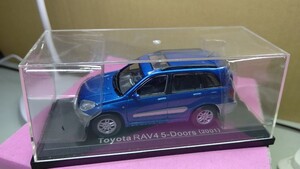 スケール 1/43 TOYOTA RAV4 5-Doors ！ 2001年 国産名車コレクション！ 