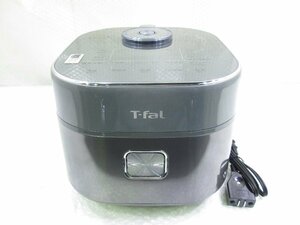 ◎展示品 T-fal ティファール ザ・ライス IHジャー 炊飯器 遠赤外線 5.5合炊き SERIE R63 メタリック w11145