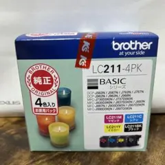 Brother LC211-4PK インクカートリッジ 4色セット純正新品未使用