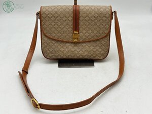 AL0604887　♭CELINE セリーヌ ショルダーバッグ M06 マカダム柄 ロゴ有 レディースバッグ ブランドバッグ 現状品 中古