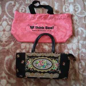 美品 Think Bee! シンクビー ハンドバック