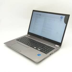 ★液晶割れあり★ HP ZBook fury 15 G8 [Core i7 11800H 8GB 500GB 15.6インチ OSなし] 中古 ノートパソコン (8307)