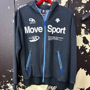 ★ DESCENTE デサント MOVE SPORT ジャージ パーカー★Lサイズ