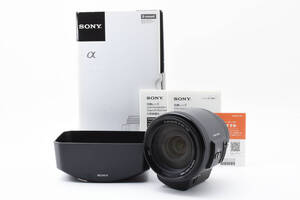 元箱 取扱説明書 フード付 ★美品★ SONY ソニー E PZ 18 200 3.5 6.3 OSS SELP18200 E mont ズームレンズ (4257)