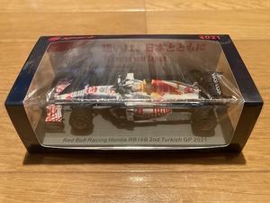 484 スパークモデル sparkmodel 1/43 レッドブルレーシング ホンダ RB16B 2021 F1 トルコGP 2位 #33 M.フェルスタッペン