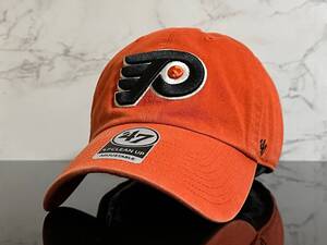 【未使用品】951KD★’47BRAND ’47ブランド×NHL フィラデルフィア フライヤーズ Philadelphia Flyers コラボ キャップ帽子《FREEサイズ》