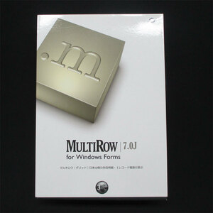 中古品 3開発ライセンス ★ GrapeCity MultiRow 7.0J for Windows Forms データグリッドコンポーネント プロダクトキー有 #2862-K