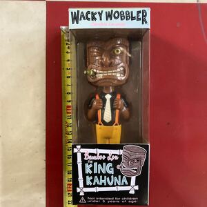 希少★入手困難/FUNKO/ALOHALUAU【THE*KING-KAHUNAボビングヘッド ボブルヘッド ティキシャグ TIKI SHAG フリーホイーラーズ マッコイ 東洋