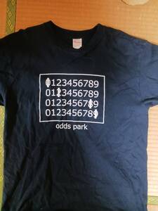 オッズパーク　oddspark Ｔシャツ　マークシート風