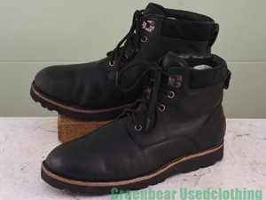 Y363◆レディース【UGG】ショートブーツ 黒 ブラック M9 26cm 