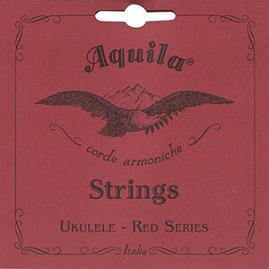 【中古】 Aquila Nylgut Strings Red Series コンサートウクレレ弦 Low-Gタイプ 4弦