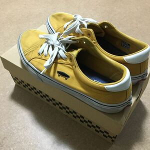 VANS COURT ICON MUSTARD 25.5cm マスタード ヴァンズ スニーカー ローカット 箱あり