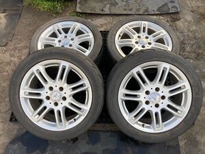 MERCEDES BENZ 235/45ZR17 255/40ZR17 7.5J 8.5J +37 +30 PCD112 アルミホイール４本セット