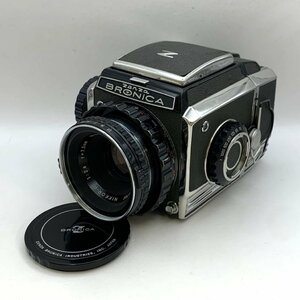 1円～/ZENZA BRONICA/ゼンザブロニカ/レンズ付/NIKKOR-P/7.5cm/F2.8/中判/フィルムカメラ/ジャンク/I176