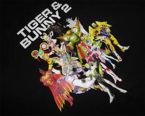 ▼TIGER & BUNNY 2 Tシャツ 鏑木・T・虎徹 バーナビー・ブルックスJr. 桂正和 T&B タイバニ フガン＆ムガン 感染症X NEXT 非NEXT　