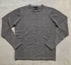 autumn cashmere オータムカシミア クルーネックニット グレー L