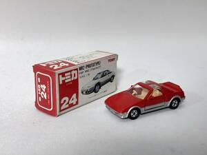 トミカ 24 日本製　トヨタ　MR2 プロトタイプ　toyota tomy 　made in japan