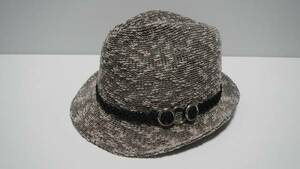 ストローハット　中折れ帽　帽子　ベージュ　レディース　ファッション　お洒落　新品