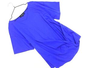 ネコポスOK UNTITLED アンタイトル カットソー size2/青 ■◆ ☆ egb8 レディース