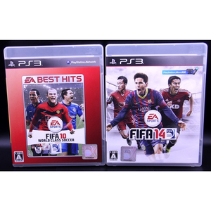 PS3 4本セット FIFA10 EA BEST HITS/FIFA14/テイルズ オブ ヴェスペリア the Best/テイルズ オブ エクシリア【送料無料・追跡付き発送】