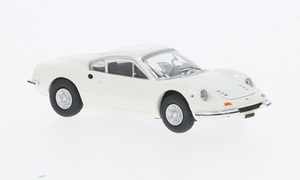 1/87 フェラーリー ディーノ ホワイト 白 Ferrari Dino 246 GT white 1969 PCX87 1:87 梱包サイズ60