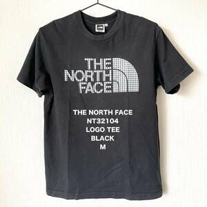 【THE NORTH FACE】ザノースフェイス ロゴTシャツ 半袖 TEE 夏服 キャンプ アウトドア 匿名配送 ノースフェイス メンズ 黒 ブラック M